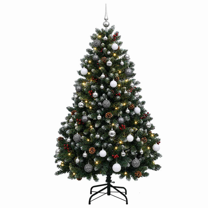 Brad de Crăciun artificial, verde, cu globuri 150 cm - WALTI WALTI
