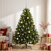 Brad de Crăciun artificial, verde deschis, cu globuri 120 cm - WALTI WALTI