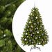 Brad de Crăciun artificial, verde deschis, cu globuri 120 cm - WALTI WALTI