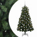 Brad de Crăciun artificial cu ramuri articulate și globuri - WALTI WALTI
