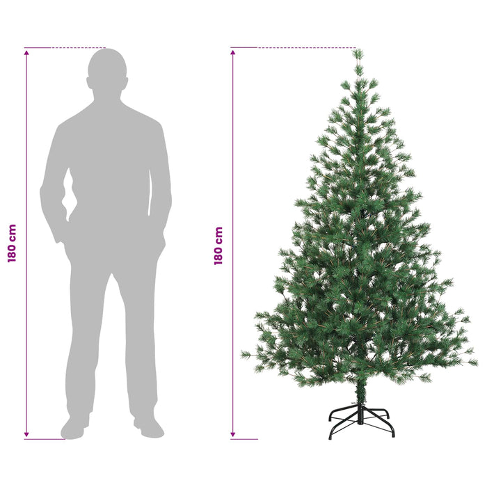 Brad de Crăciun artificial cu ramuri articulare 180 cm - WALTI WALTI