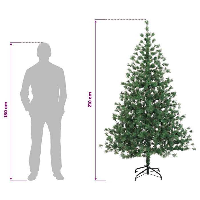 Brad de Crăciun artificial cu ramuri articulare 210 cm WALTI