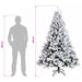 Brad de Crăciun artificial cu ramuri articulare 210 cm - WALTI WALTI