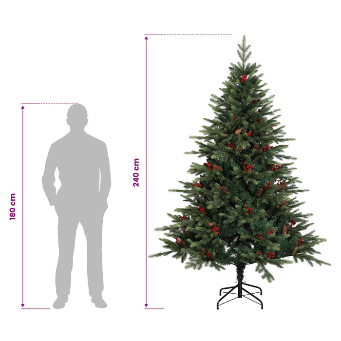Brad de Crăciun artificial cu ramuri articulare 240 cm WALTI
