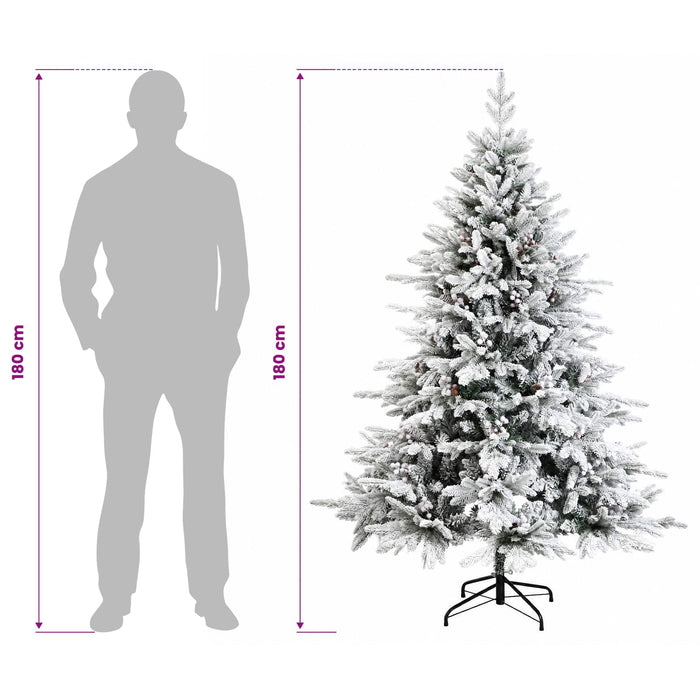 Brad de Crăciun artificial cu ramuri articulare 180 cm WALTI