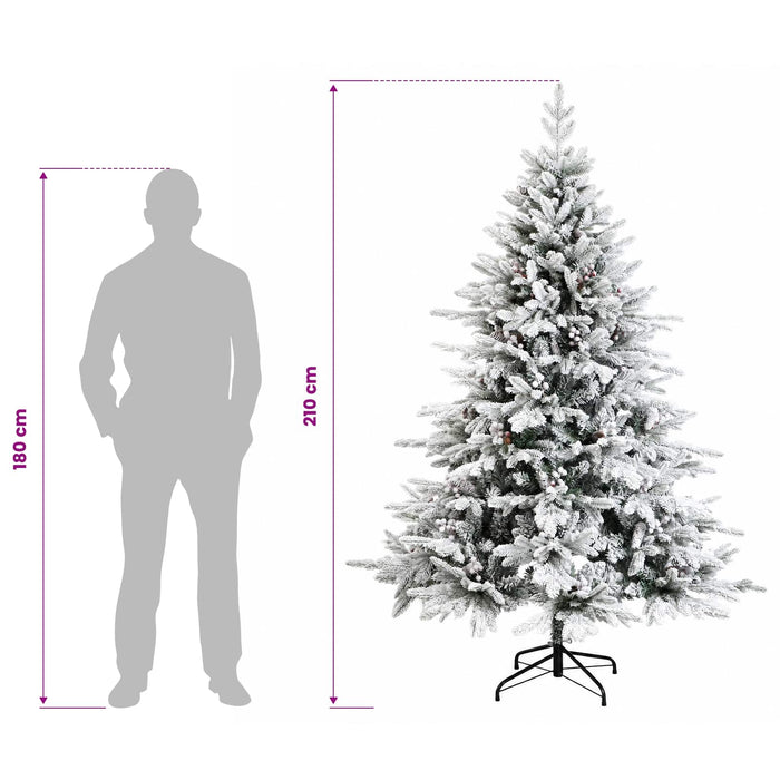 Brad de Crăciun artificial cu ramuri articulare 210 cm WALTI