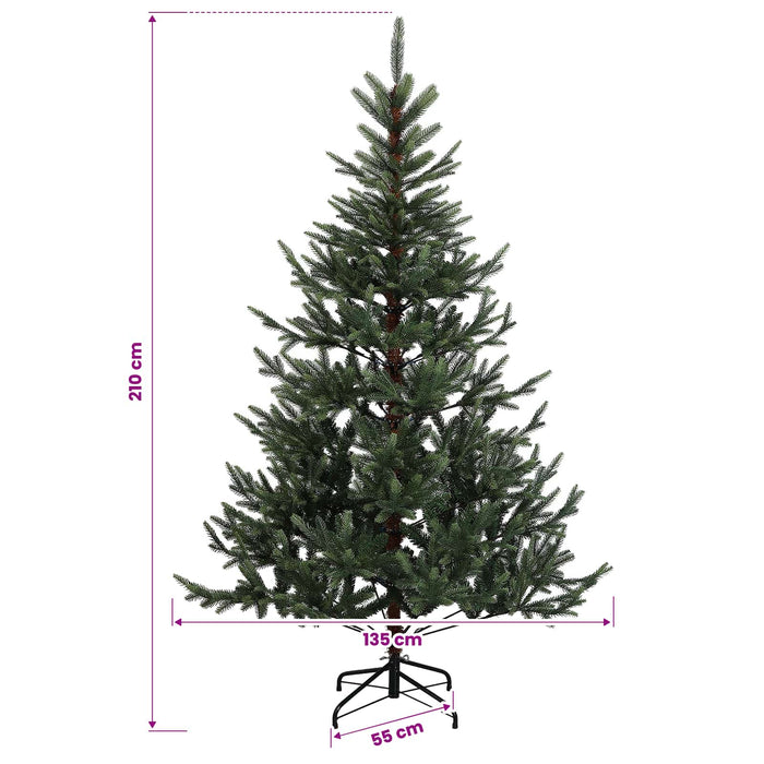 Brad de Crăciun artificial cu ramuri articulare 210 cm - WALTI WALTI