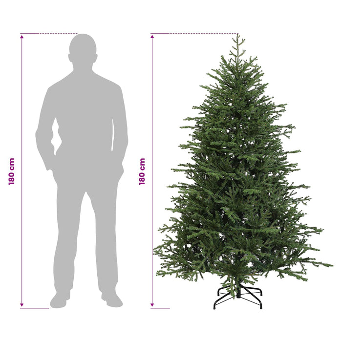 Brad de Crăciun artificial cu ramuri articulare 180 cm WALTI