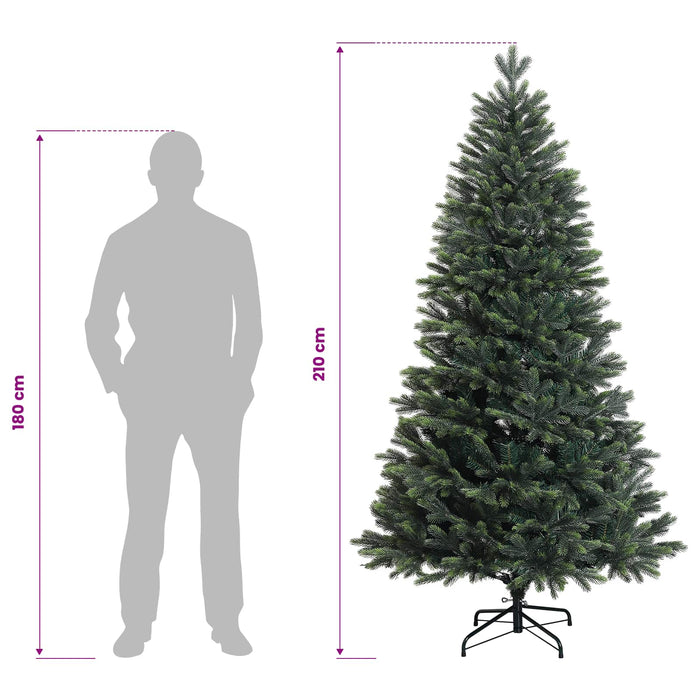 Brad de Crăciun artificial cu ramuri articulare 210 cm WALTI