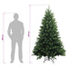 Brad de Crăciun artificial cu ramuri articulare 210 cm - WALTI WALTI