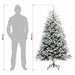 Brad de Crăciun artificial cu ramuri articulare 180 cm - WALTI WALTI
