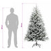 Brad de Crăciun artificial cu ramuri articulare 210 cm - WALTI WALTI