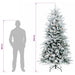 Brad de Crăciun artificial cu ramuri articulare 240 cm - WALTI WALTI