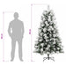 Brad de Crăciun artificial cu ramuri articulare 210 cm - WALTI WALTI