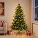 Brad de Crăciun artificial cu globuri 210 cm 300 LED-uri - WALTI WALTI