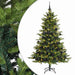 Brad de Crăciun artificial cu globuri 210 cm 300 LED-uri - WALTI WALTI