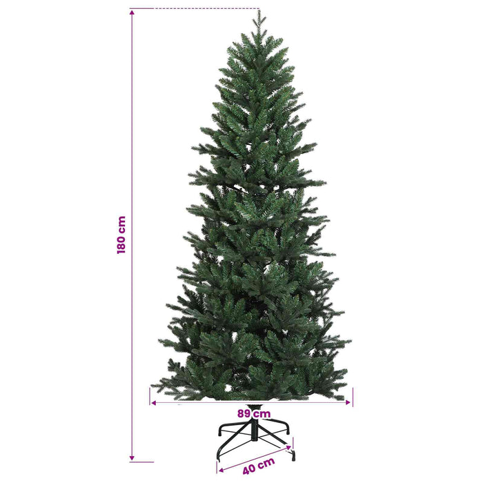 Brad de Crăciun artificial cu glob 180 cm 300 LED-uri Alb cald WALTI