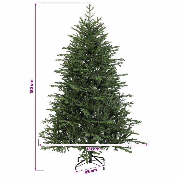 Brad de Crăciun artificial cu glob 180 cm 300 LED-uri Alb cald WALTI
