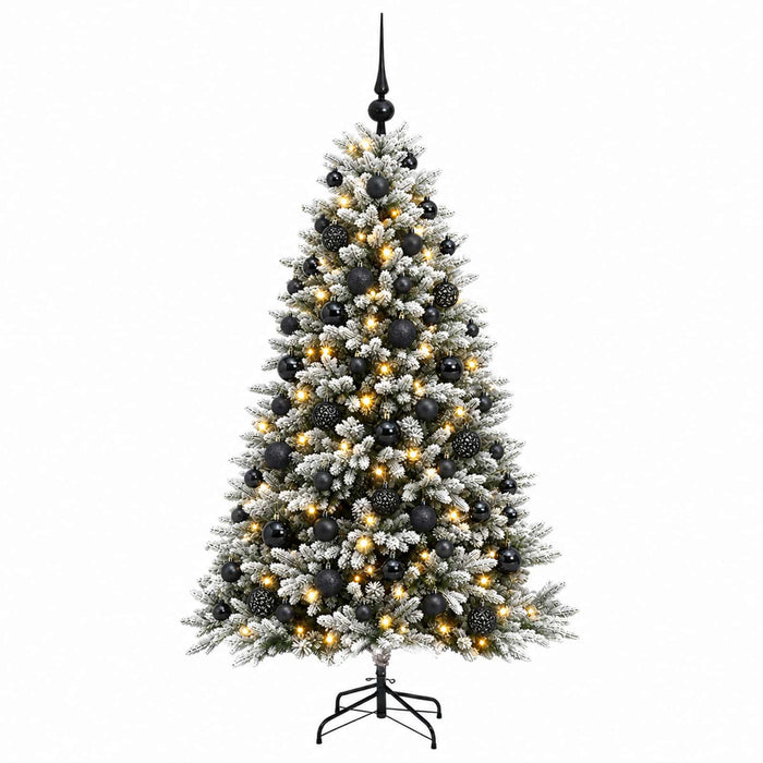 Brad de Crăciun artificial cu globuri 240 cm 300 LED-uri - WALTI WALTI
