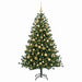 Brad de Crăciun artificial cu glob 210 cm 300 LED-uri Alb cald - WALTI WALTI