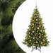 Brad de Crăciun artificial cu glob 240 cm 300 LED-uri Alb cald - WALTI WALTI