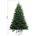 Brad de Crăciun artificial cu globuri 210 cm 300 LED-uri - WALTI WALTI
