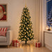 Brad de Crăciun artificial cu globuri 210 cm 300 LED-uri - WALTI WALTI