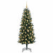 Brad de Crăciun artificial cu globuri 240 cm 300 LED-uri - WALTI WALTI