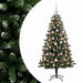 Brad de Crăciun artificial cu globuri 210 cm 300 LED-uri - WALTI WALTI