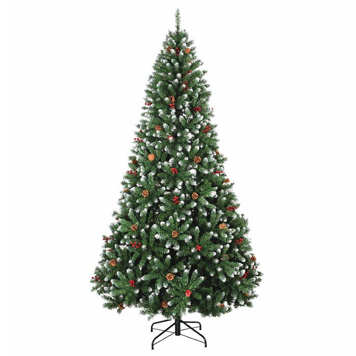 Brad de Crăciun artificial, verde, cu glob 210 cm 300 LED-uri - WALTI WALTI