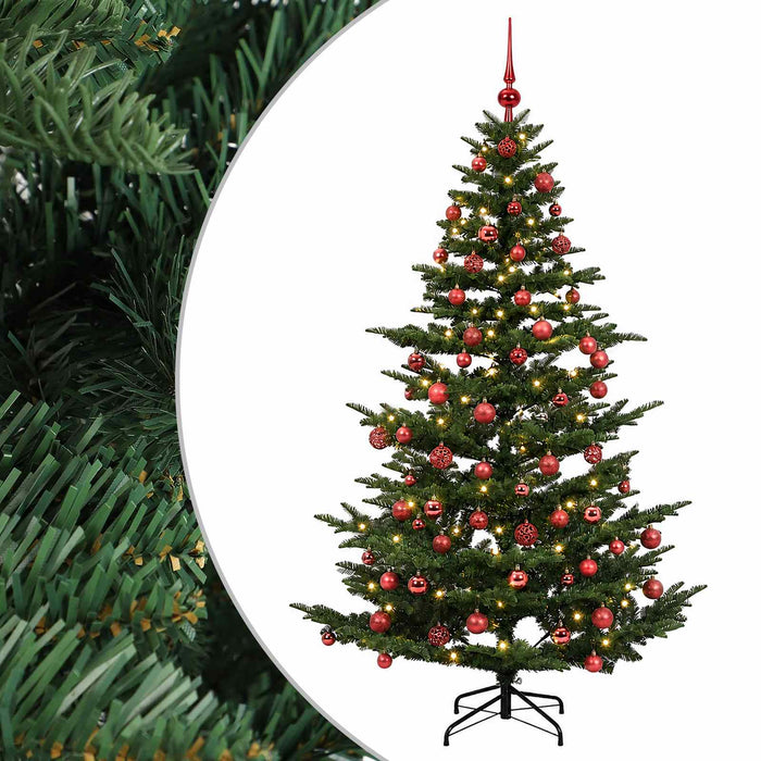 Brad de Crăciun artificial cu glob 240 cm 300 LED-uri Alb cald - WALTI WALTI