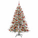 Brad de Crăciun artificial cu glob 210 cm 300 LED-uri Alb cald - WALTI WALTI