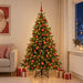 Brad de Crăciun artificial cu glob 210 cm 300 LED-uri Alb cald - WALTI WALTI