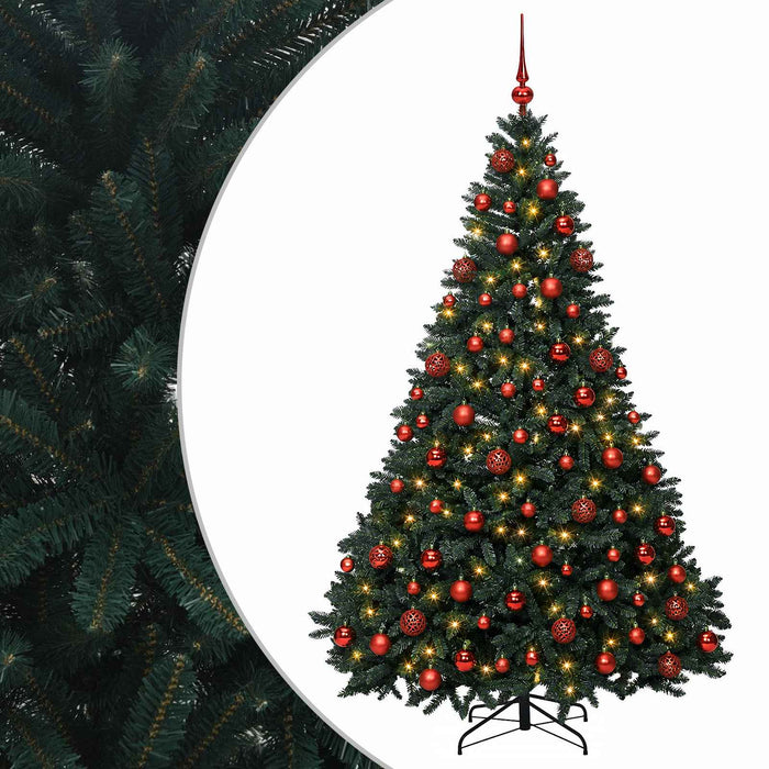 Brad de Crăciun artificial, verde închis, cu glob 240 cm - WALTI WALTI