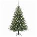 Brad de Crăciun artificial cu glob 240 cm 300 LED-uri Alb cald - WALTI WALTI