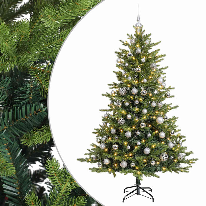 Brad de Crăciun artificial cu glob 240 cm 300 LED-uri Alb cald - WALTI WALTI