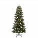 Brad de Crăciun artificial cu glob 210 cm 300 LED-uri Alb cald - WALTI WALTI