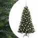 Brad de Crăciun artificial cu globuri 210 cm 300 LED-uri - WALTI WALTI