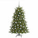 Brad de Crăciun artificial cu glob 240 cm 300 LED-uri Alb cald - WALTI WALTI