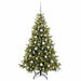 Brad de Crăciun artificial cu glob 240 cm 300 LED-uri Alb cald - WALTI WALTI