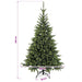 Brad de Crăciun artificial cu glob 240 cm 300 LED-uri Alb cald - WALTI WALTI