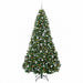 Brad de Crăciun artificial, verde, cu globuri 210 cm - WALTI WALTI