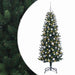 Brad de Crăciun artificial cu globuri 180 cm 300 LED-uri - WALTI WALTI