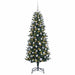 Brad de Crăciun artificial cu globuri 240 cm 300 LED-uri - WALTI WALTI