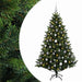 Brad de Crăciun artificial cu globuri 210 cm 300 LED-uri - WALTI WALTI