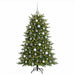 Brad de Crăciun artificial cu glob 240 cm 300 LED-uri Alb cald - WALTI WALTI