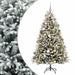 Brad de Crăciun artificial cu globuri 210 cm 300 LED-uri - WALTI WALTI