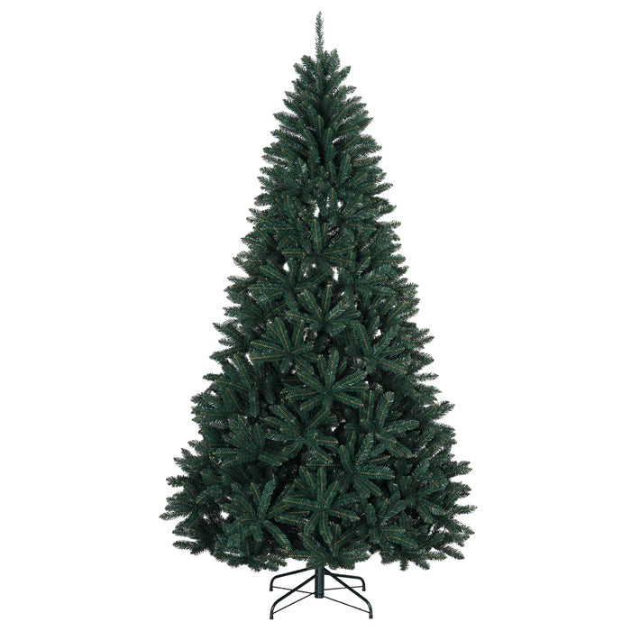 Brad de Crăciun artificial, verde închis, cu globuri 270 cm WALTI