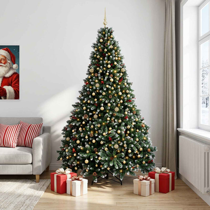 Brad de Crăciun artificial, verde, cu globuri 300 cm - WALTI WALTI
