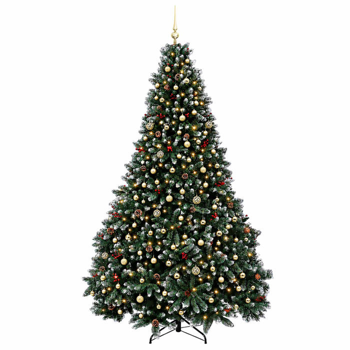 Brad de Crăciun artificial, verde, cu globuri 300 cm - WALTI WALTI